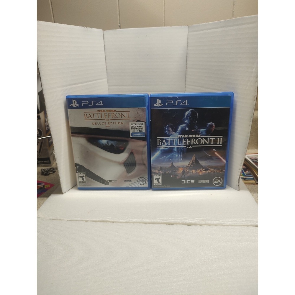 Star Wars Deluxe Edition And‎ Star Wars Battlefront Ps4